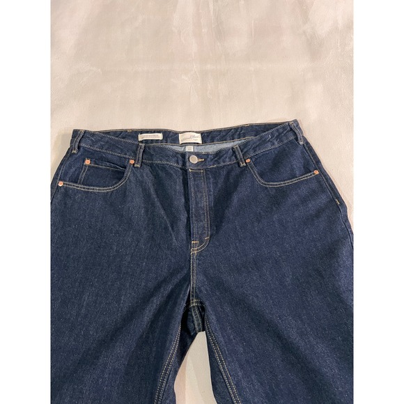 Universal Thread Womens Mid Rise Wide Leg Crop Jeans Dark Wash Size 17R NWOT - Picture 9 of 16
